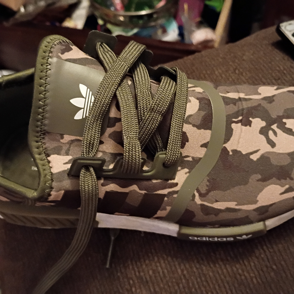 Adidas Kids Sneakers - Olive Camouflage